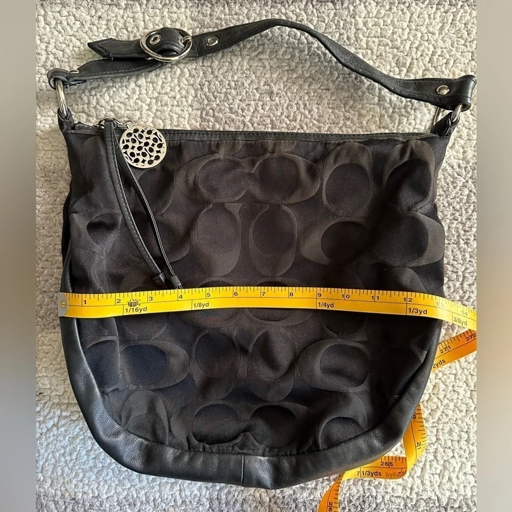 Coach Vintage Y2K Black Hobo Bag